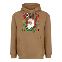 Toasted Coconut Santa baby Christmas Heavyweight Hoodie - NancyCooperArtShop