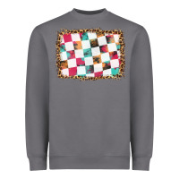 Storm race background with leopard frame Heavyweight Sweatshirt - HRA Design Shop