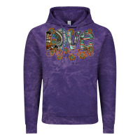 Cloud Purple love my tribe Vintage Hoodie - SublimationCraftShop