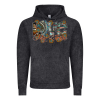 Vintage Black love my tribe Vintage Hoodie - SublimationCraftShop