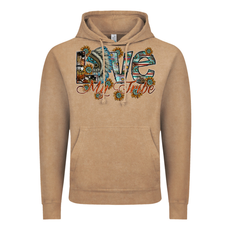 Love My Tribe Vintage Hoodie by SublimationCraftShop | Teevron