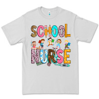 Dove Grey school nurse Premium Tee - RanaPortraitStore