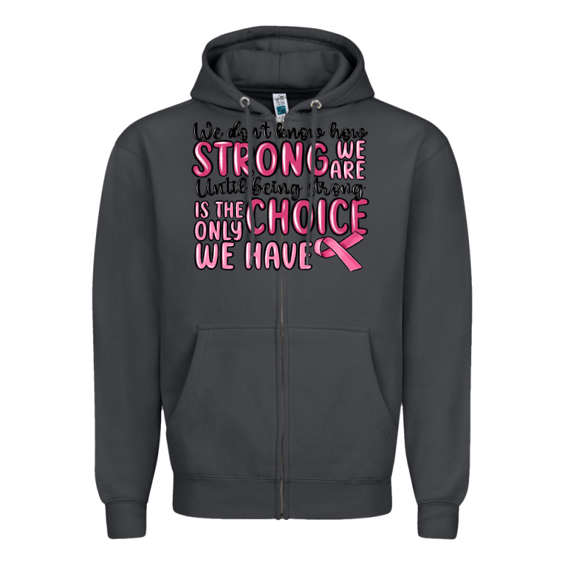 Breast Cancer Malia Zipper Hoodie by MaliasSmallBusiness | Teevron