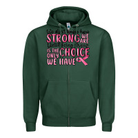 Sports Green breast cancer malia Zipper Hoodie - MaliasSmallBusiness