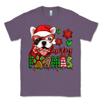 Lavender merry pawmas christmas french bulldog Classic Tee - Jasminsmagicworld