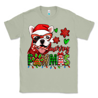 Matcha merry pawmas christmas french bulldog Classic Tee - Jasminsmagicworld