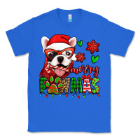 True Royal merry pawmas christmas french bulldog Classic Tee - Jasminsmagicworld