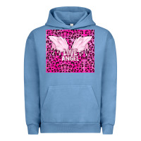 Pigment Pebble Blue love angel Urban Hoodie - TumblerDesignByShophia