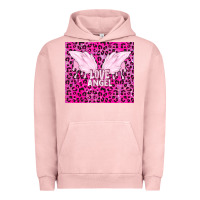 Pigment Salmon love angel Urban Hoodie - TumblerDesignByShophia