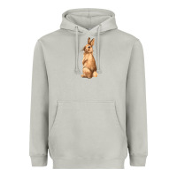 Moon Dust Bunny Heavyweight Hoodie - NancyCooperArtShop