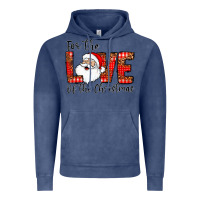Vintage Denim for the of the christmas Vintage Hoodie - CowhideDigitalArt