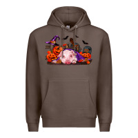 Coffee Halloween Baby Pig Premium Hoodie - RanaPortraitStore