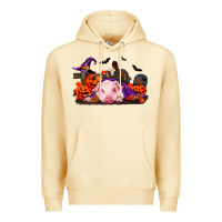 Pina Colada Halloween Baby Pig Premium Hoodie - RanaPortraitStore