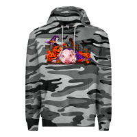 Slate Camo Halloween Baby Pig Premium Hoodie - RanaPortraitStore