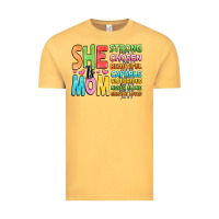 Vintage Mustard she is mom Vintage Tee - JahusDesignShop
