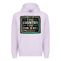 Lilac a little country a little rock n roll Premium Hoodie - AdoDesignShop
