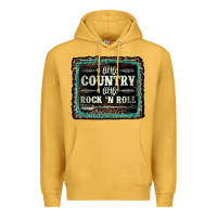 Mustard a little country a little rock n roll Premium Hoodie - AdoDesignShop