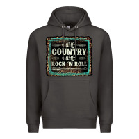 Smoke a little country a little rock n roll Premium Hoodie - AdoDesignShop
