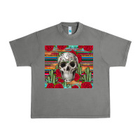 Tornado skull cactus Urban Heavy Tee - JahusDesignShop