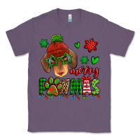 Lavender merry pawmas christmas dachshund Classic Tee - Jasminsmagicworld