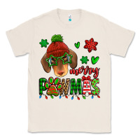 Natural merry pawmas christmas dachshund Classic Tee - Jasminsmagicworld
