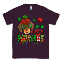 Plum merry pawmas christmas dachshund Classic Tee - Jasminsmagicworld