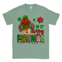 Sage merry pawmas christmas dachshund Classic Tee - Jasminsmagicworld