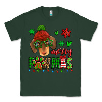 Sports Green merry pawmas christmas dachshund Classic Tee - Jasminsmagicworld