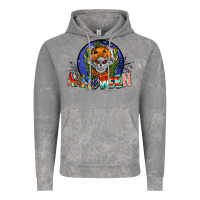 Cloud Rock halloween Vintage Hoodie - CowhideDigitalArt
