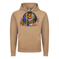 Vintage Coffee halloween Vintage Hoodie - CowhideDigitalArt