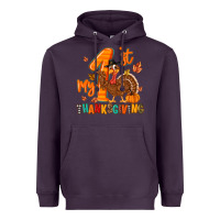 Plum my first thanksgiving Heavyweight Hoodie - MaliasSmallBusiness
