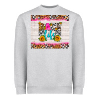 Heather Grey race life Heavyweight Sweatshirt - HRA Design Shop