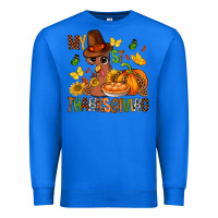 True Royal my first thanksgiving bbs Premium Sweatshirt - BundleAndBundleShop