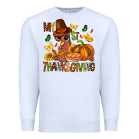 My First Thanksgiving Bbs Premium Sweatshirt | Teevron