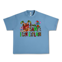 Pebble Blue cup of chocolate and  with christmas stitch elf Urban Heavy Tee - AdoDesignShop
