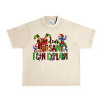 Sandshell cup of chocolate and  with christmas stitch elf Urban Heavy Tee - AdoDesignShop
