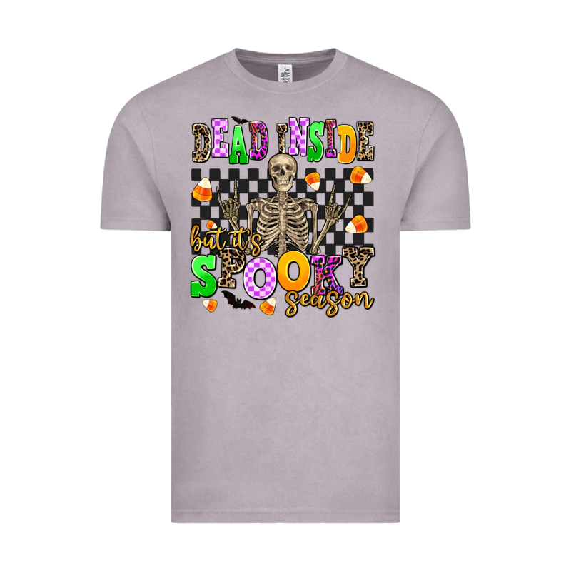 Dead Inside But It's Spooky Season Vintage Tee by AdoDesignShop | Teevron