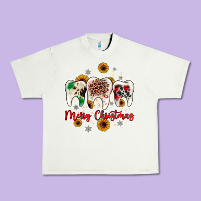 Dental Merry Christmas Urban Heavy Tee Designed By Jahusdesignshop