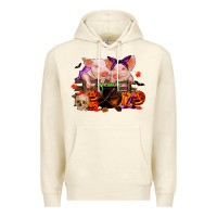 Sandshell halloween pigs Premium Hoodie - RanaPortraitStore