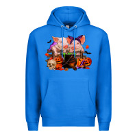 True Royal halloween pigs Premium Hoodie - RanaPortraitStore