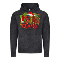 Vintage Black christmas lele claus Vintage Hoodie - FaDigitalArtStudio