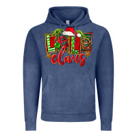 Vintage Denim christmas lele claus Vintage Hoodie - FaDigitalArtStudio