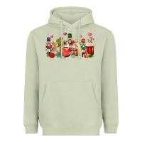 Matcha nutcracker coffee Heavyweight Hoodie - MaliasSmallBusiness