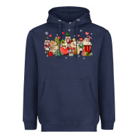 Navy nutcracker coffee Heavyweight Hoodie - MaliasSmallBusiness