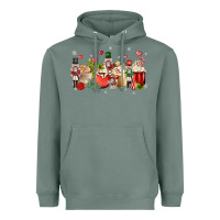 Sage nutcracker coffee Heavyweight Hoodie - MaliasSmallBusiness