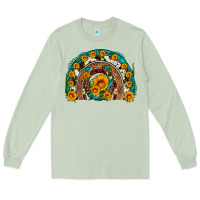 Matcha sunflower gemstone leopard cowhide horseshoe rainbow Long Sleeve Tee - Artiststas