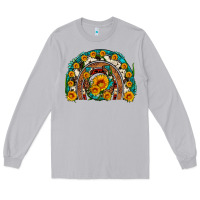 Moon Dust sunflower gemstone leopard cowhide horseshoe rainbow Long Sleeve Tee - Artiststas