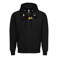 Black groom Zipper Hoodie - MaliasSmallBusiness