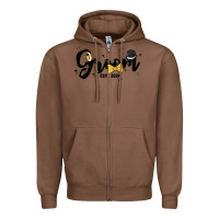 Chestnut groom Zipper Hoodie - MaliasSmallBusiness
