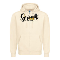Sandshell groom Zipper Hoodie - MaliasSmallBusiness